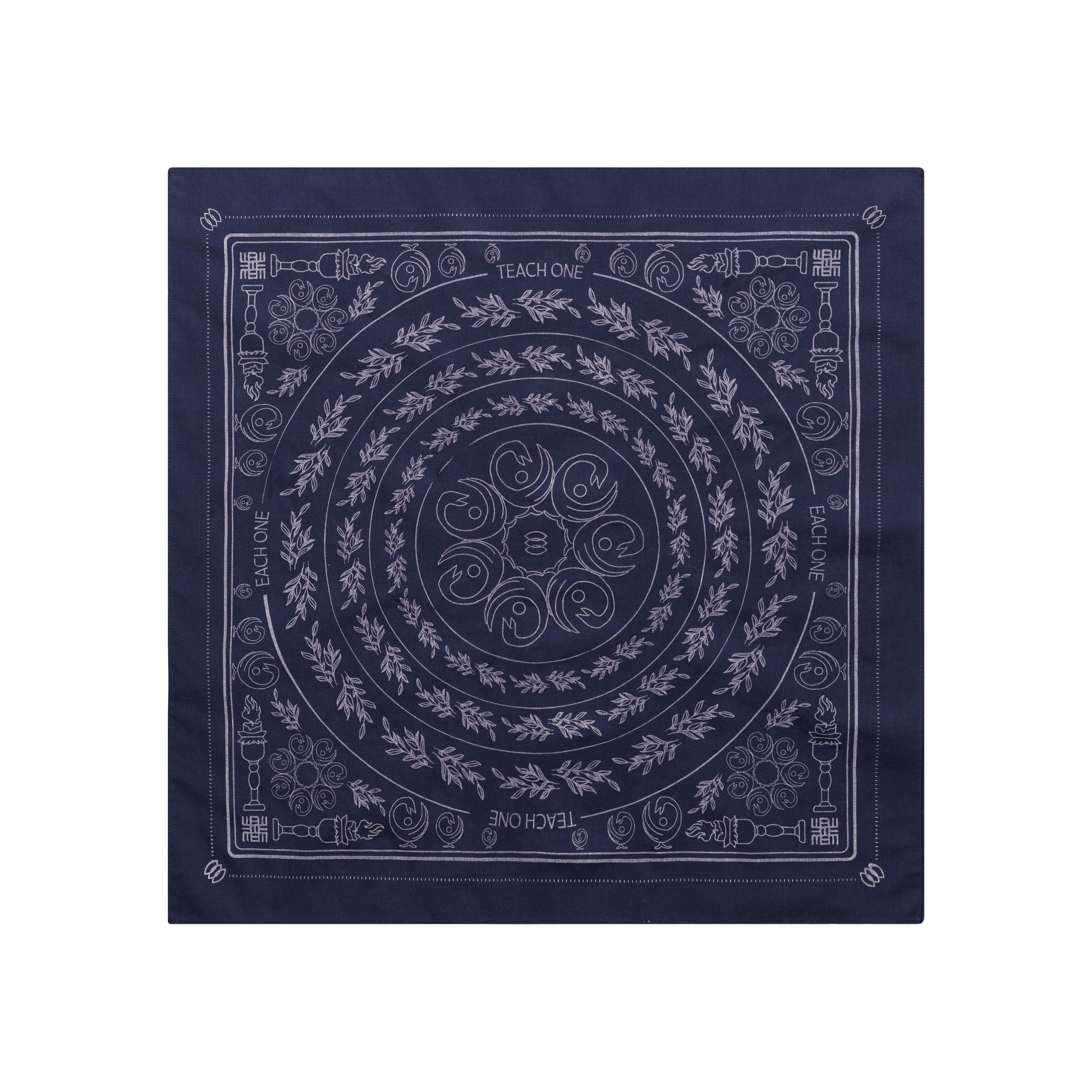 EACH ONE TEACH ONE BANDANA - OUT OF MY SHELL/WAVES DEEP