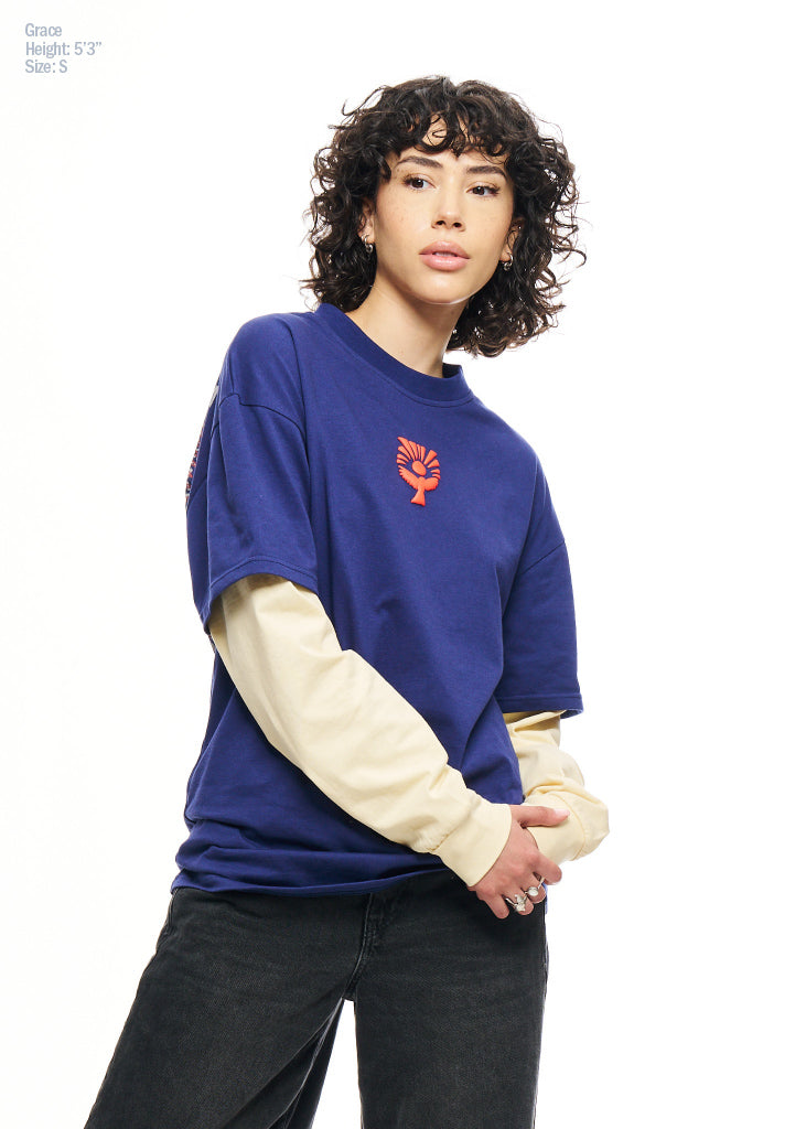 FREQUENCY OF FREEDOM DOUBLE LAYER LONG SLEEVE