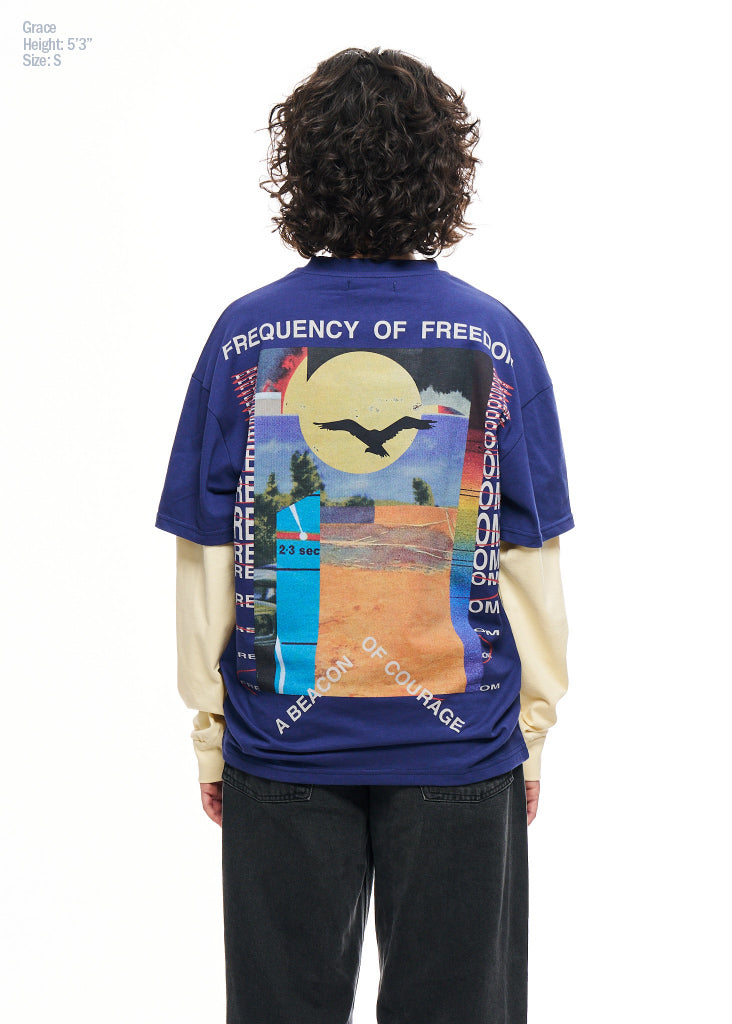 FREQUENCY OF FREEDOM DOUBLE LAYER LONG SLEEVE