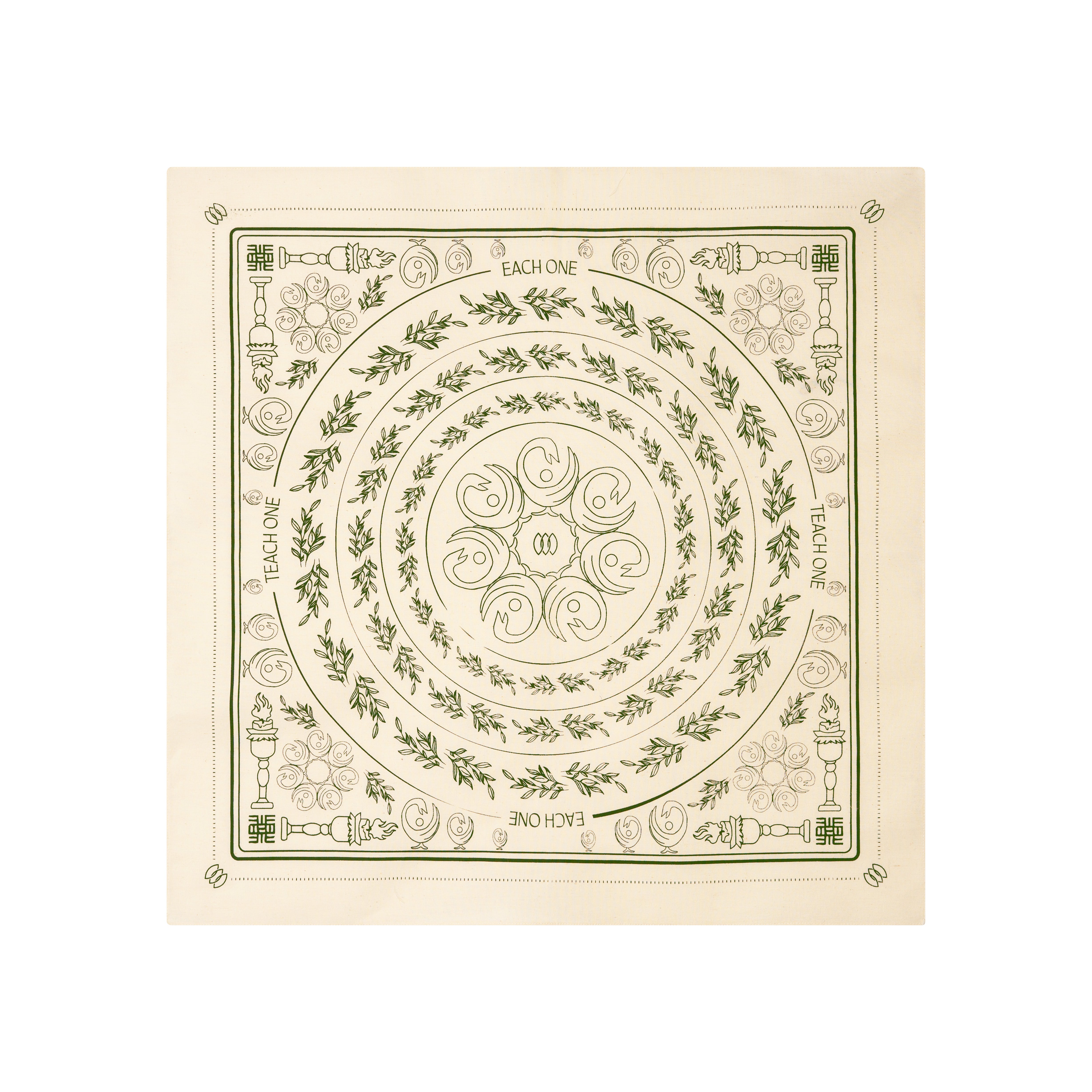 EACH ONE TEACH ONE BANDANA - MOUNTAIN VIEW/CANVAS