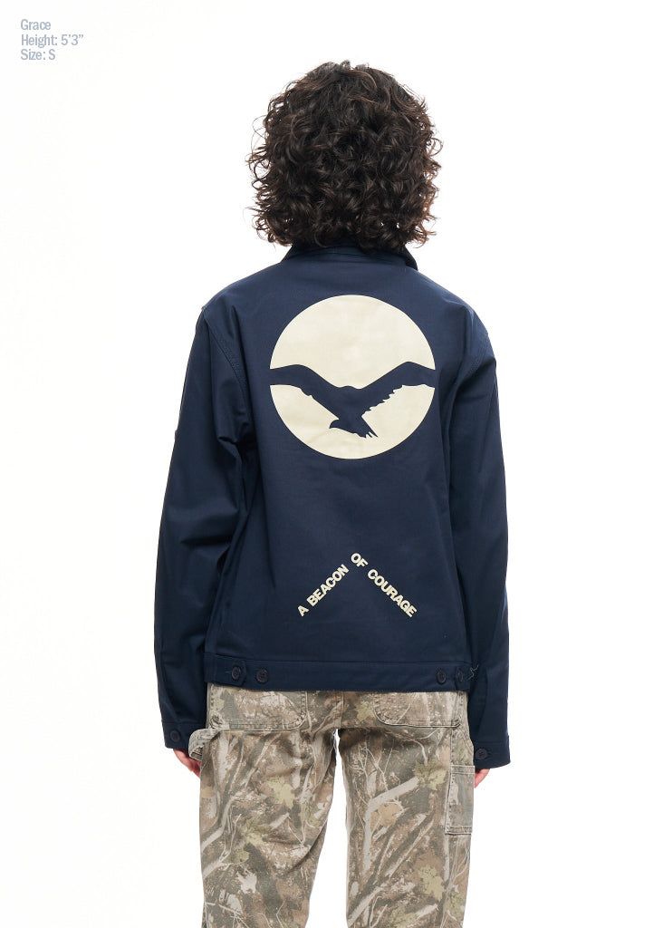 FREEDOM IN UNION WORK JACKET - NAVY