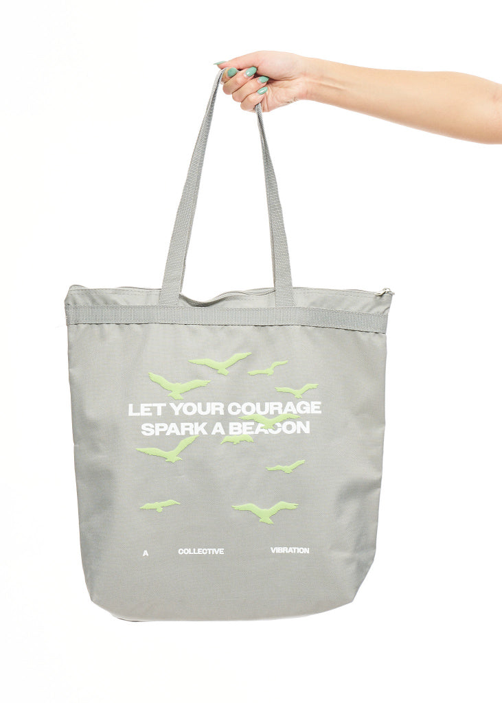 FREQUENCY OF FREEDOM TOTE BAG