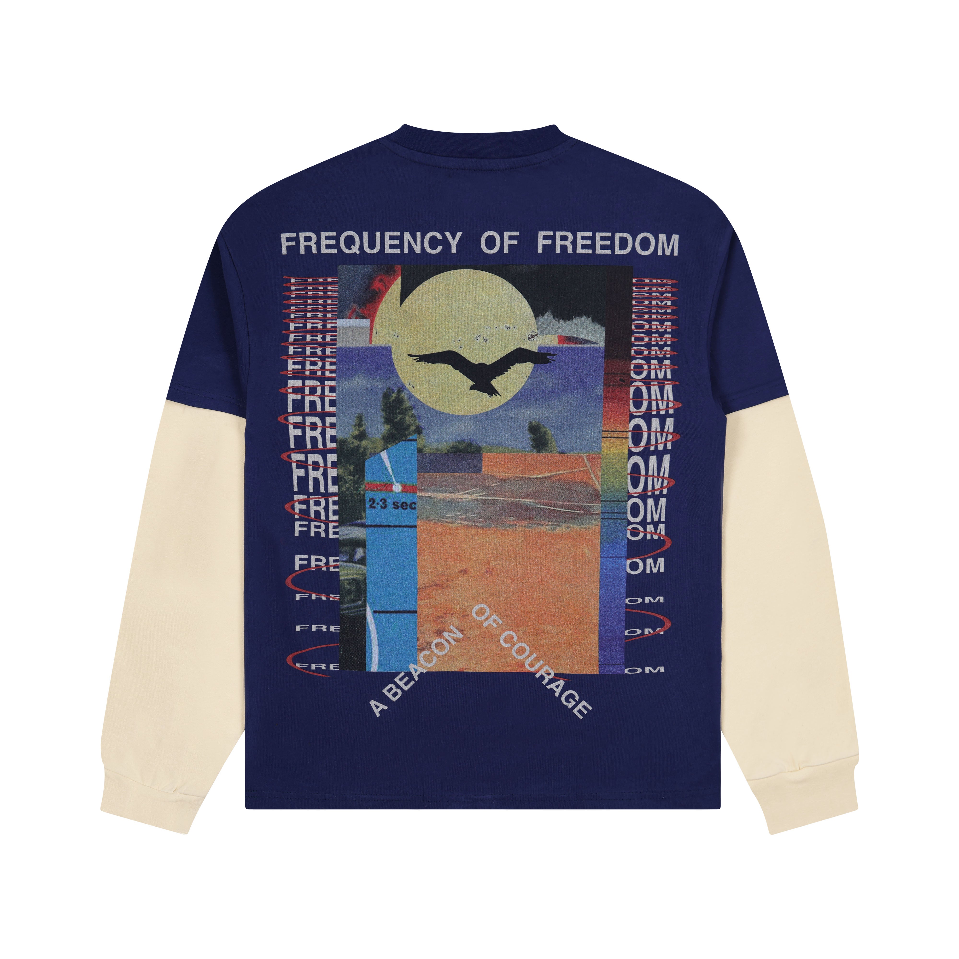 FREQUENCY OF FREEDOM DOUBLE LAYER LONG SLEEVE