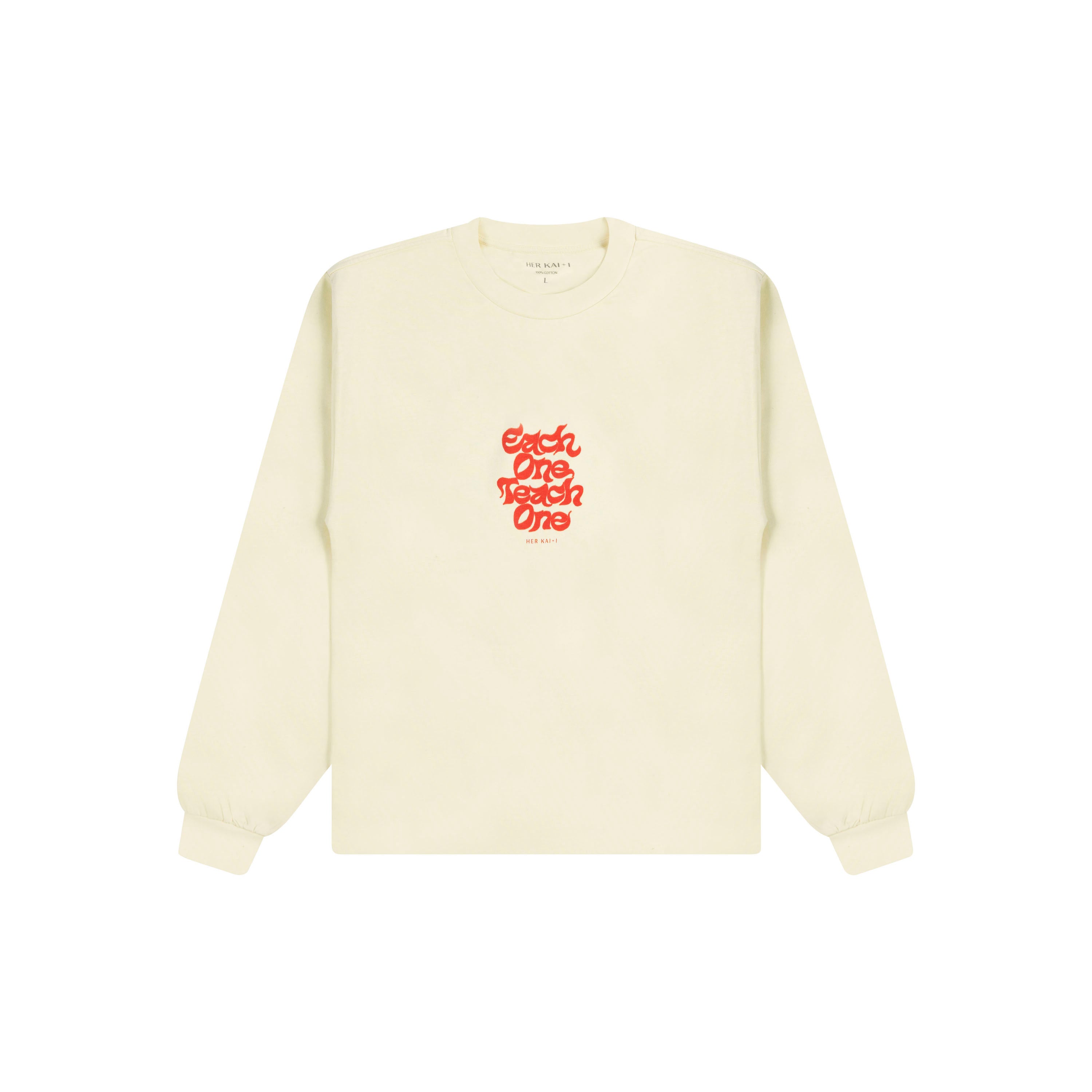 EACH ONE TEACH ONE LONG-SLEEVE - CANVAS