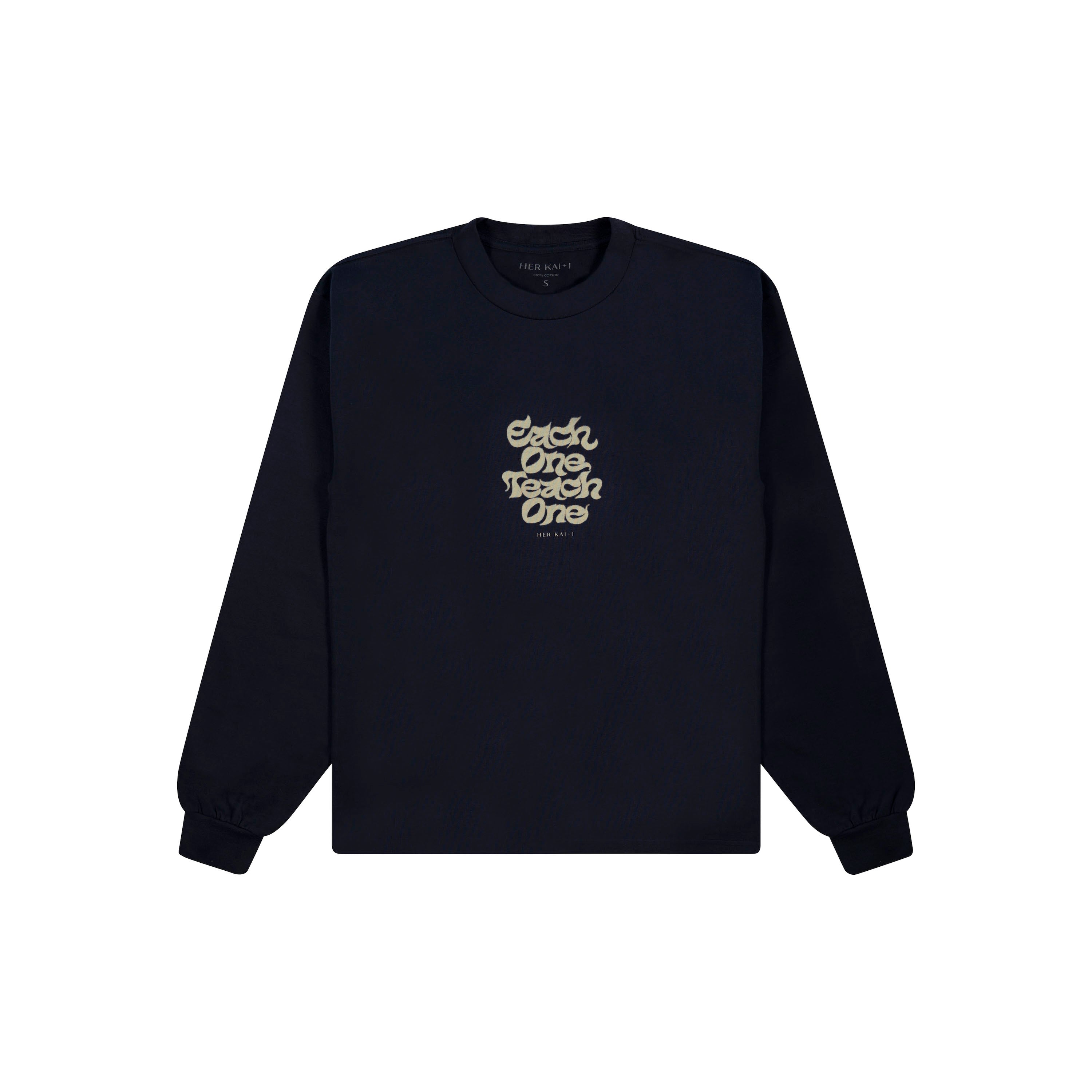 EACH ONE TEACH ONE LONG-SLEEVE - WAVES DEEP