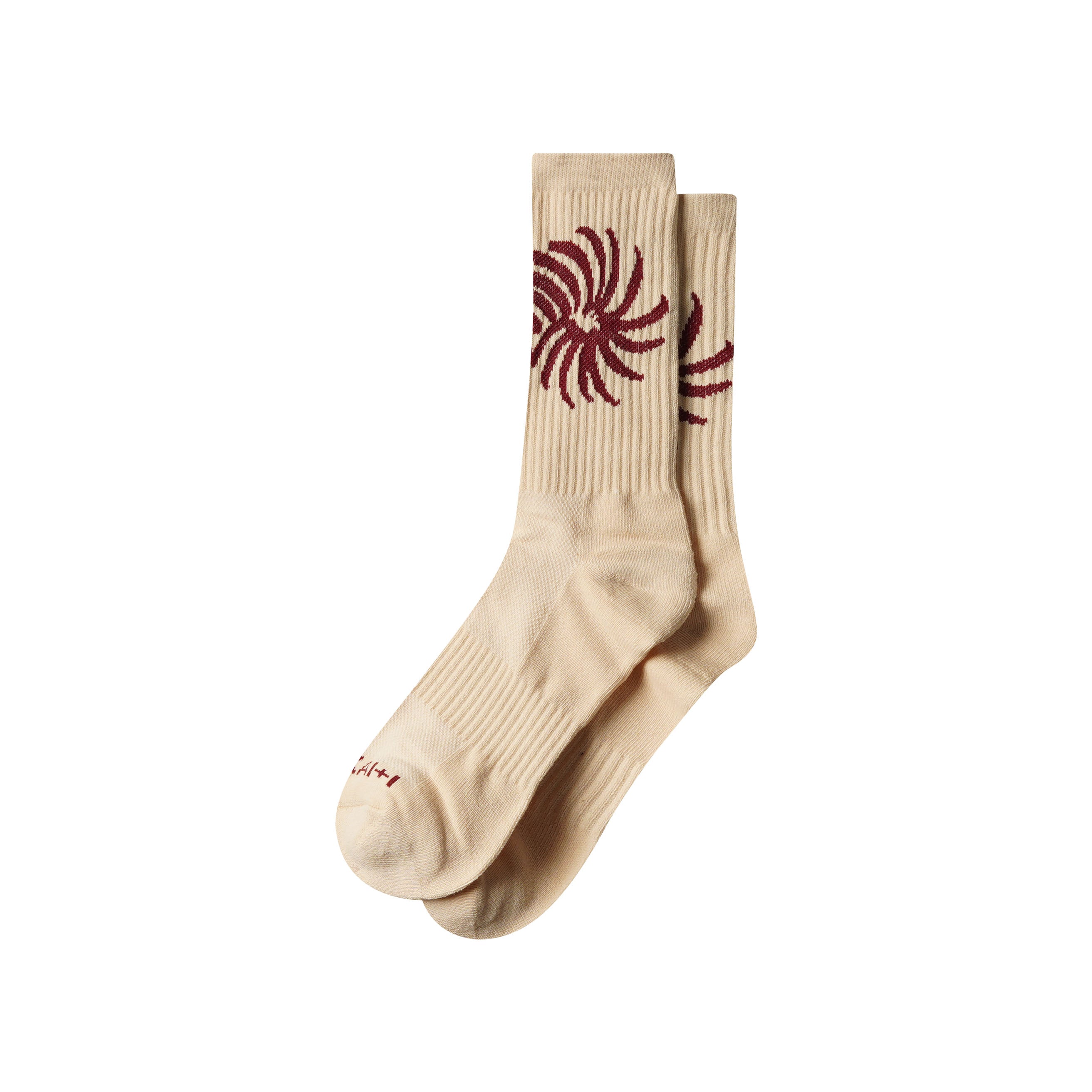 FOREVER CONNECTED HKI SOCKS - CREAM