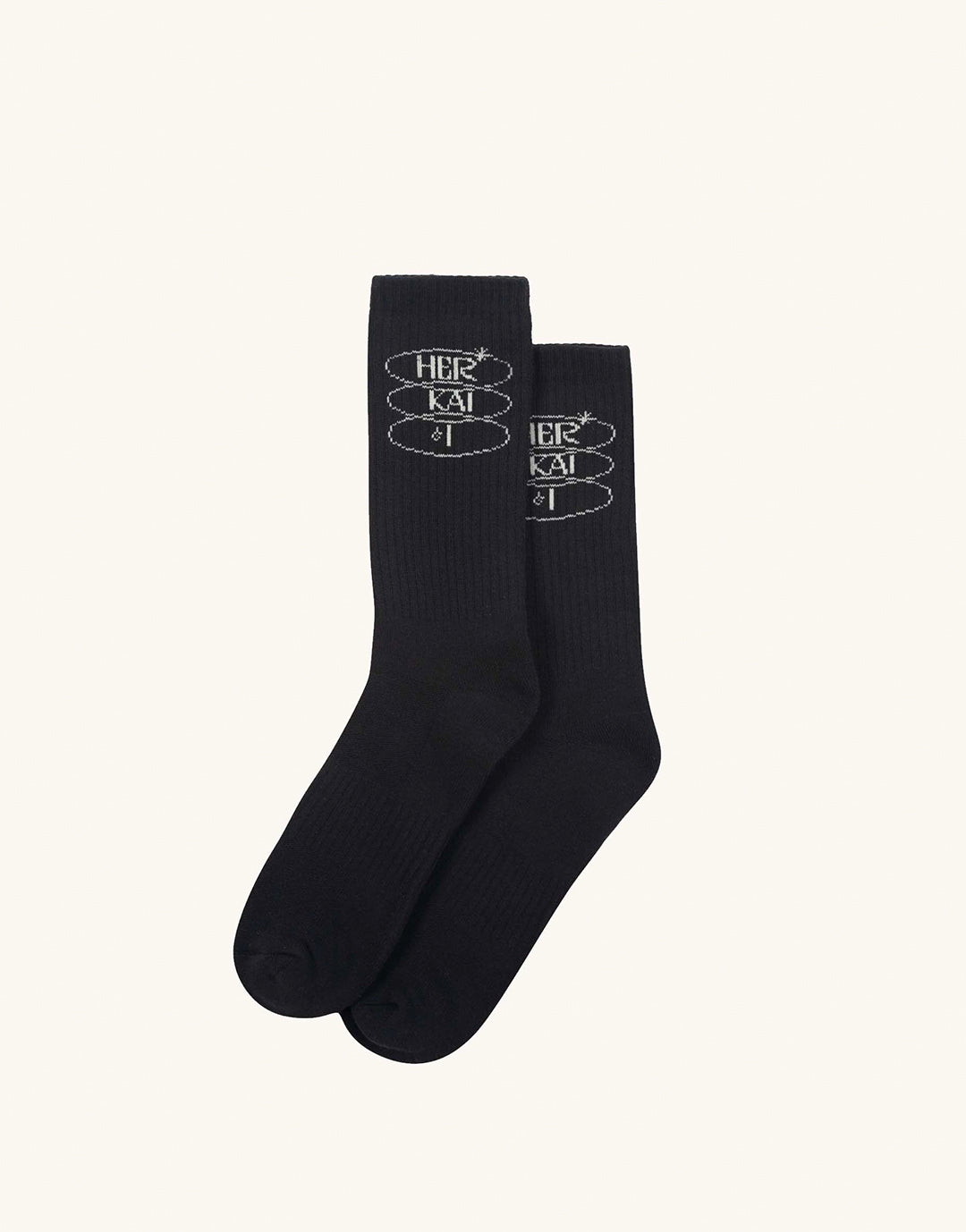 HKI THREE RING SOCKS - BLACK BEAUTY