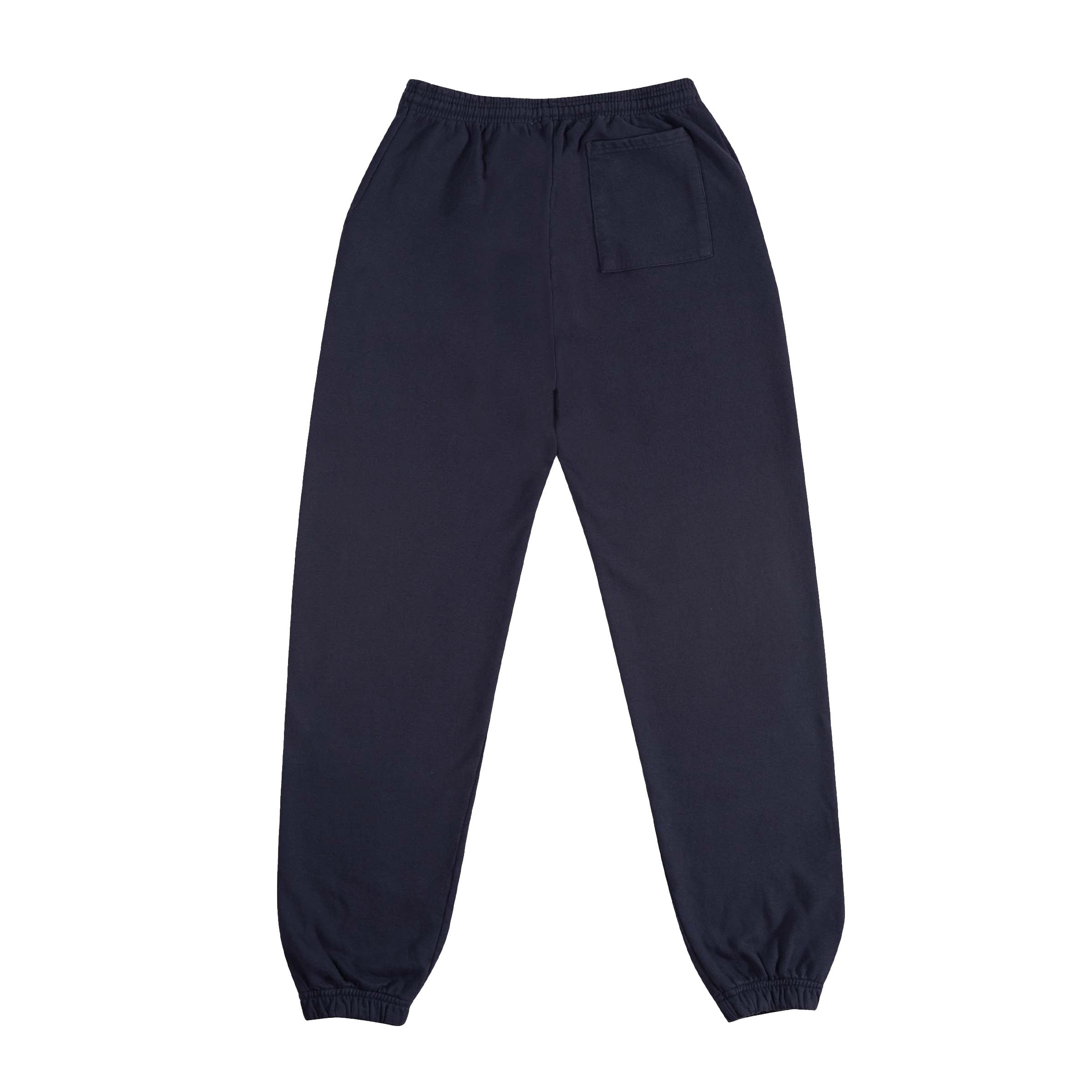 BACK VIEW OF UNIVERSAL PURSUIT JOGGERS IN DEEP BLUE BY HER KAI & I
