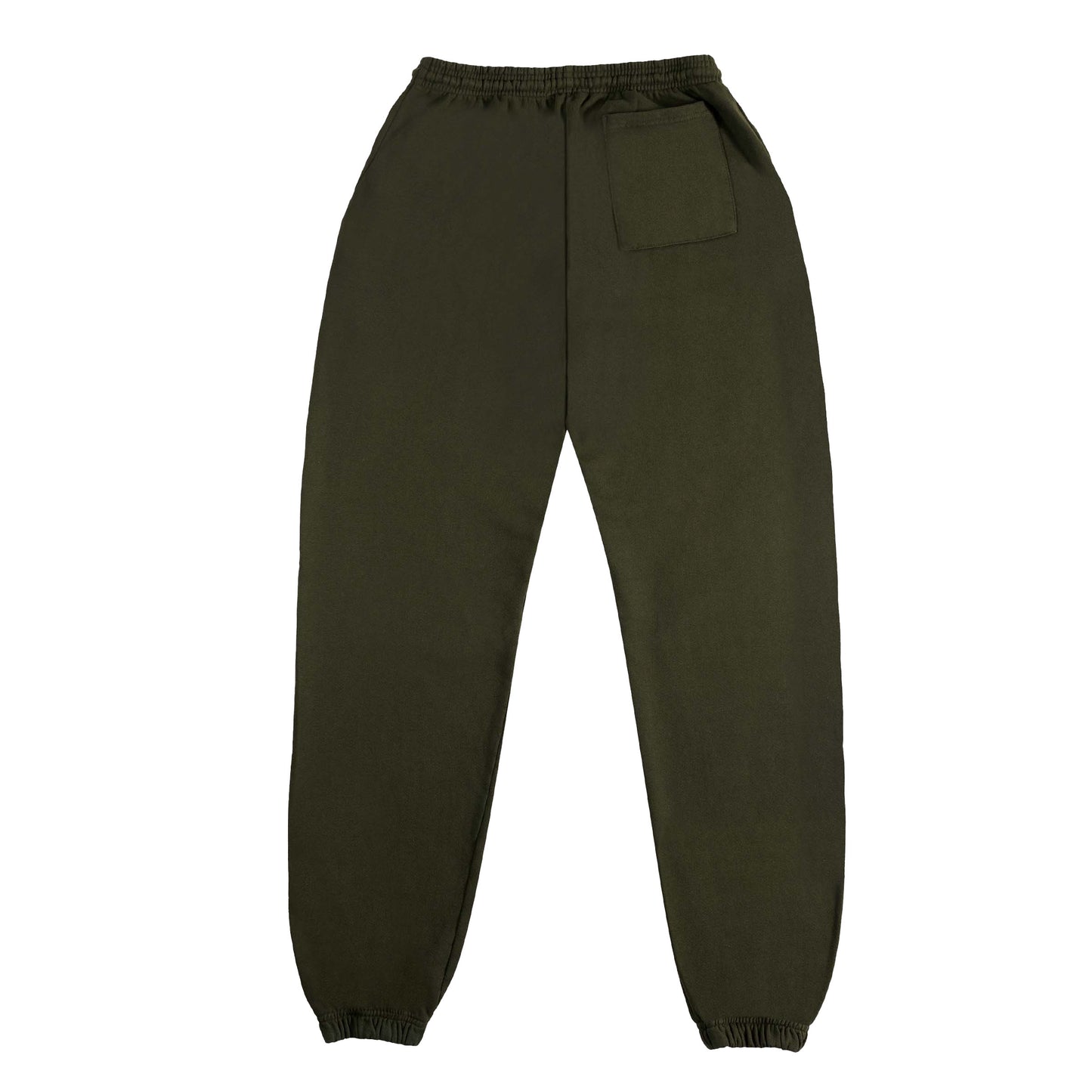 BACK VIEW OF UNIVERSAL PURSUIT JOGGERS BY HER KAI & I IN MOUNTAIN GREEN